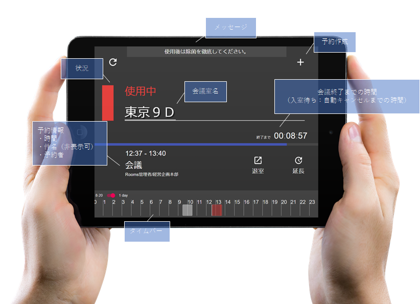 「LIVENESS Rooms for Microsoft」製品特徴
